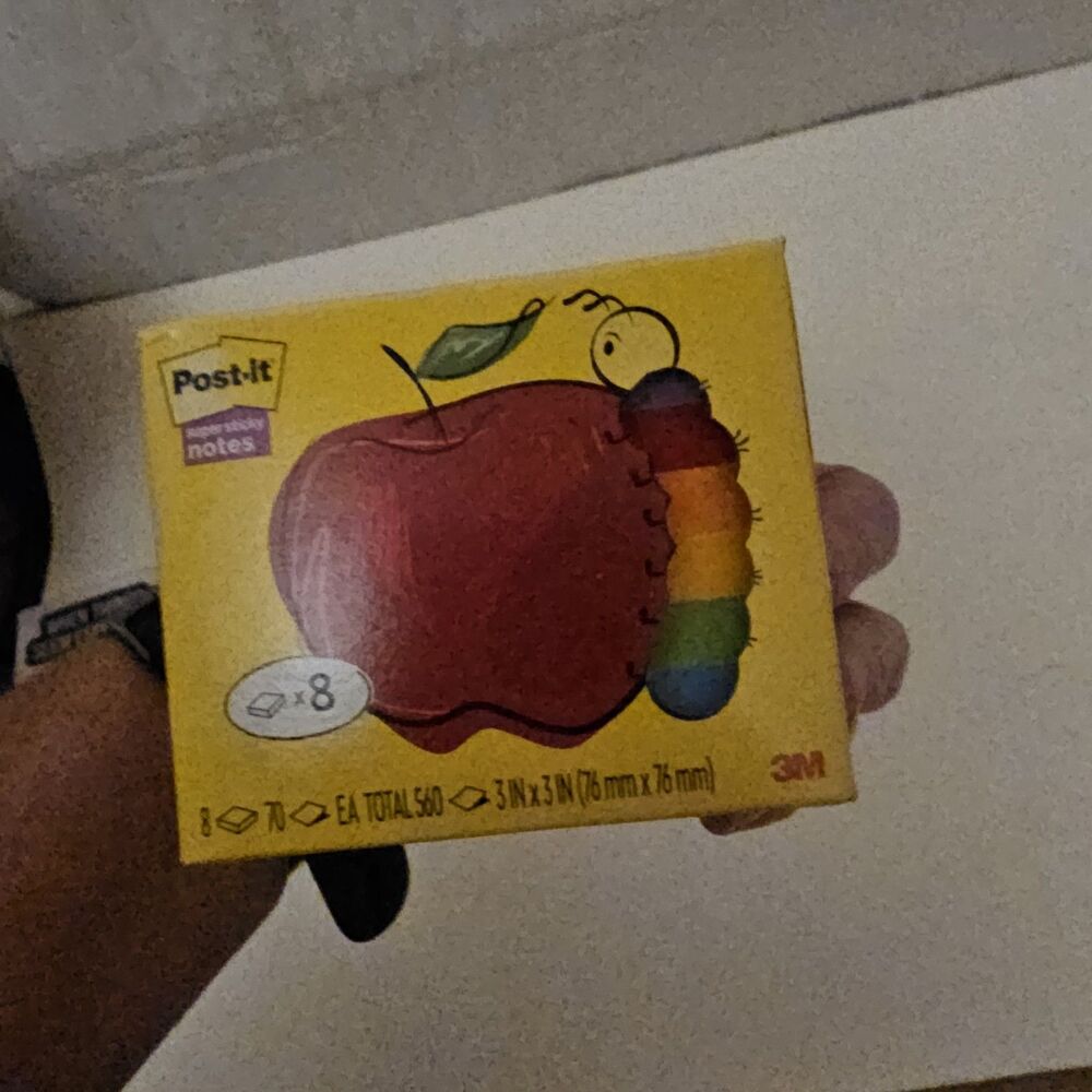 Post-it Notes Super Sticky Notes - Teacher Pack Various Colors NEW - Picture 2 of 8